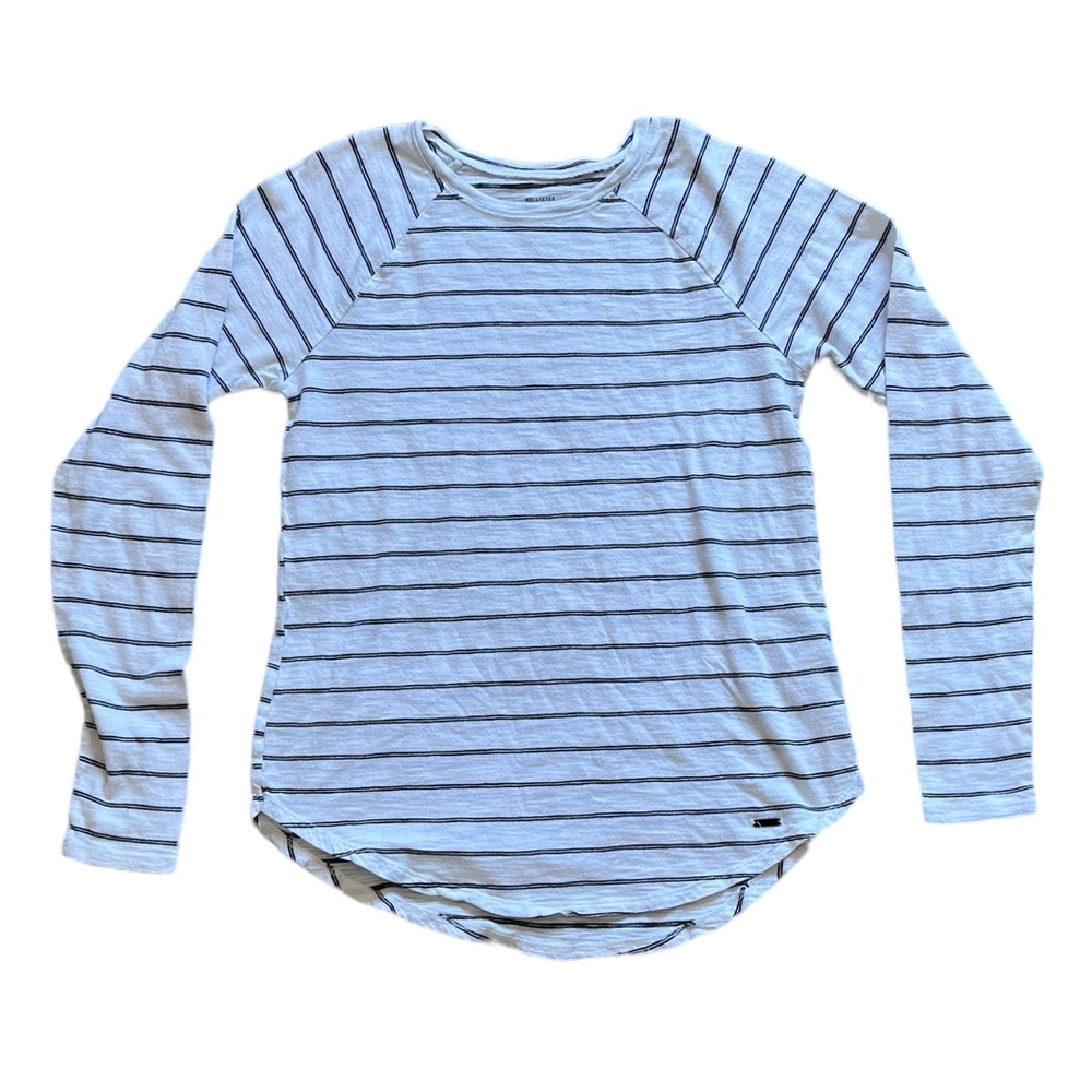 Hollister Striped Long Sleeve Shirt | Women’s XS